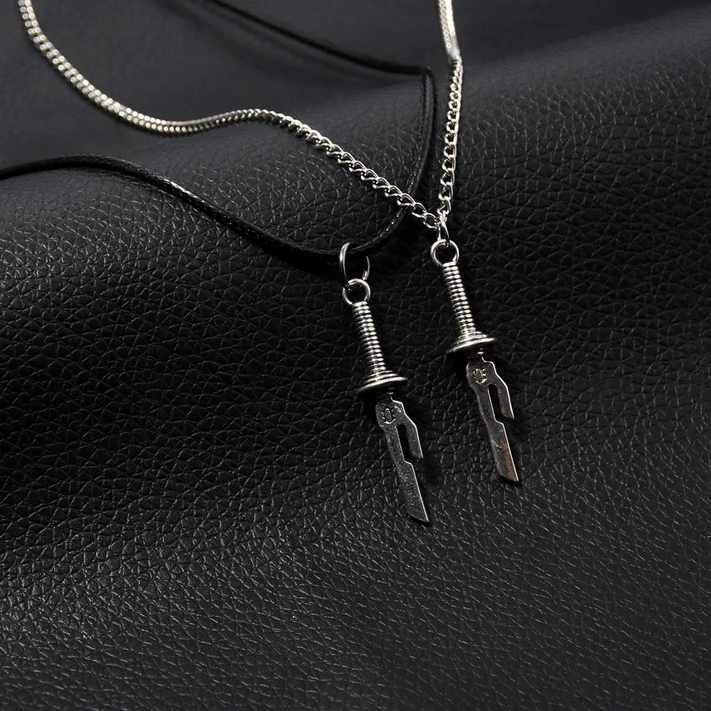 Toji Fushiguro split Dagger Necklace for Men & Women