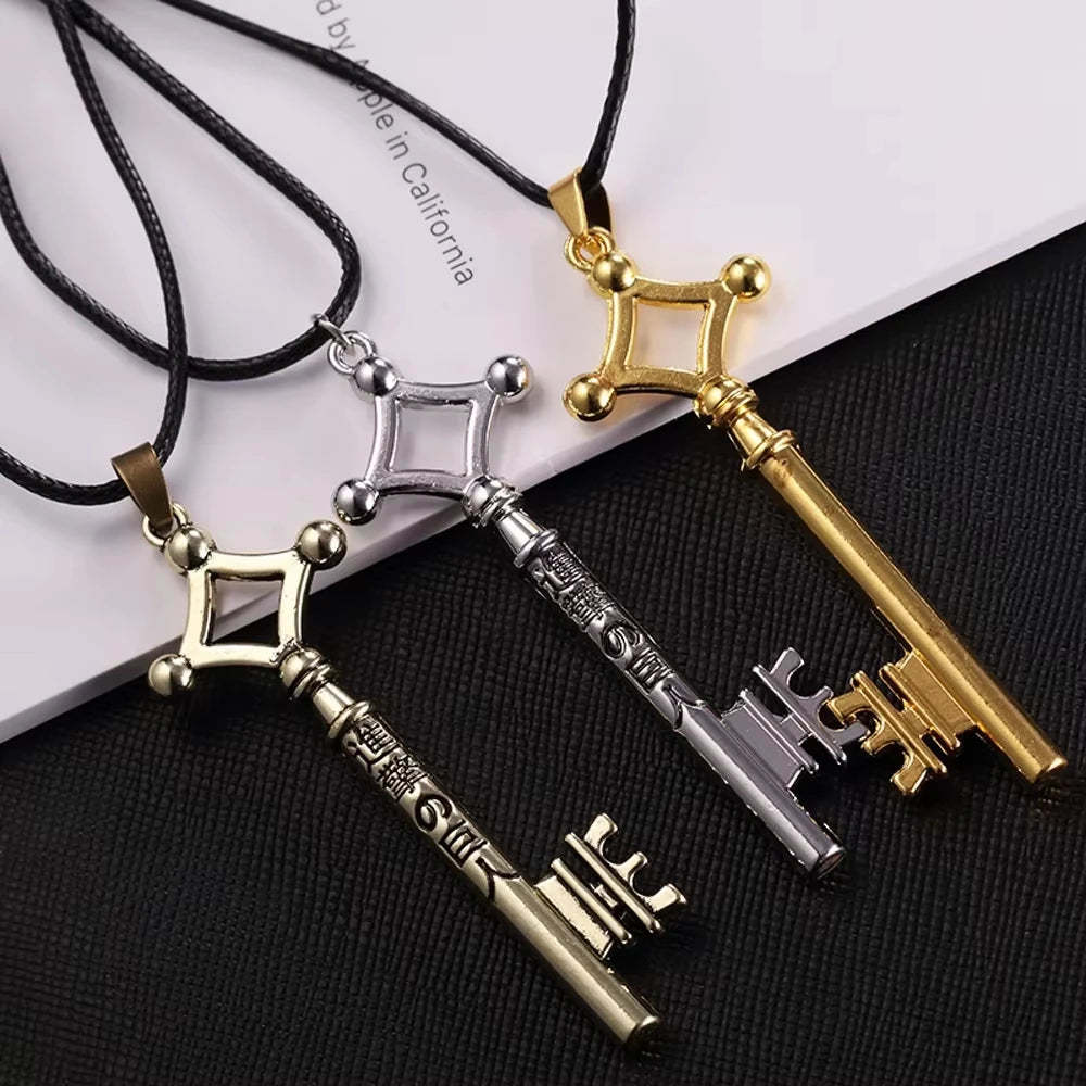 Attack On Titan Eren Key Necklace  For Men & Women