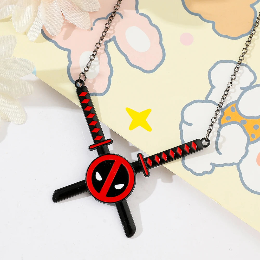 Deadpool Necklace For Men & Women