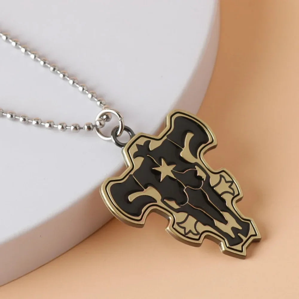 Black Clover Necklace For Men & Women