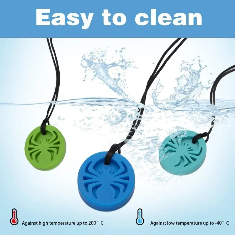 Spider Teether Chew Necklace For Men & Women