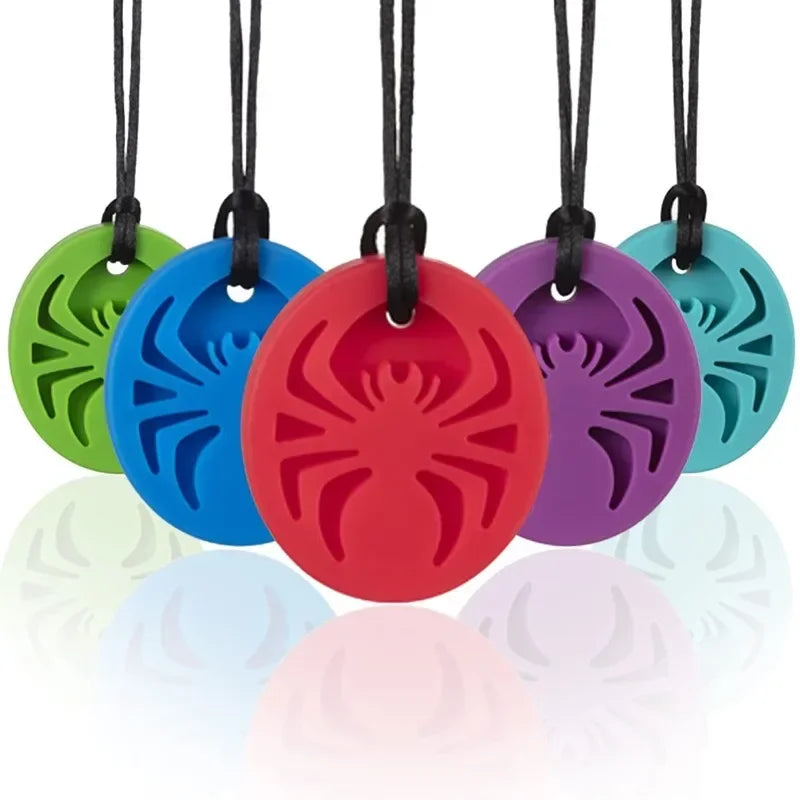 Spider Teether Chew Necklace For Men & Women