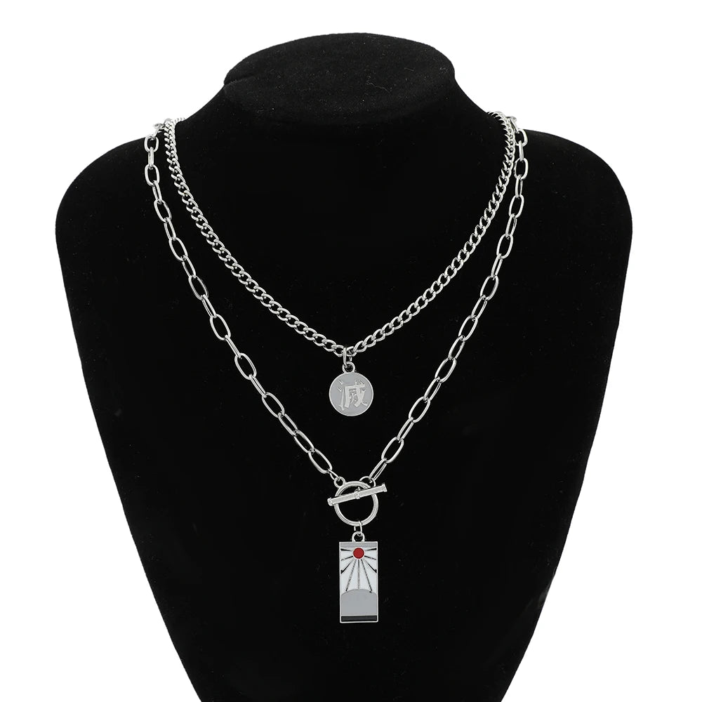 Demon Slayer Tanjiro Necklace For Men & Women